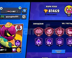 SATILIK EFSANE BRAWL STARS HESABI