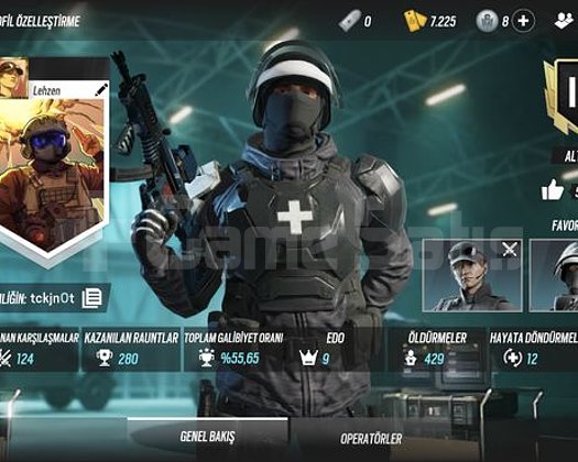 RAINBOW SIX MOBİLE HESABI