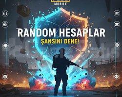 45TL RANDOM HESAP PUBG MOBİLMÜKEMMEL