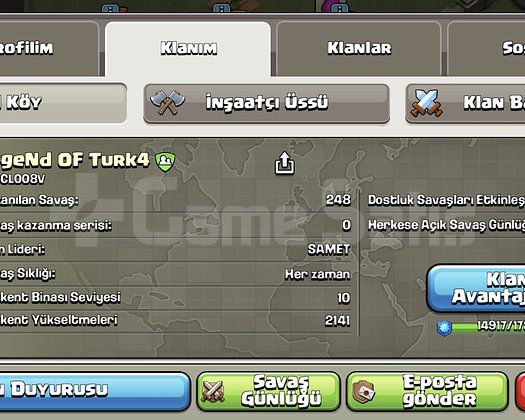 Klan ve hesap