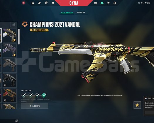 CHAMPIONS 2021 SET DOLU HESAP MAİNLİK