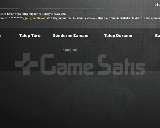 FORM GEÇMİŞİ OLMAYAN ÇİFT M4 PUBG HESABI