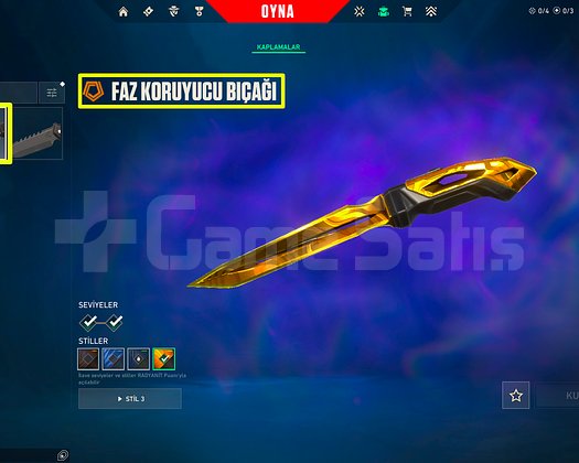 40 SEVİYE + FAZ KORUYUCU SET + BIÇAK + MAİL!