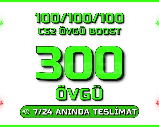 YEŞİL FAKTÖR ! CS2 300 ÖVGÜ ! ANINDA TESLİM