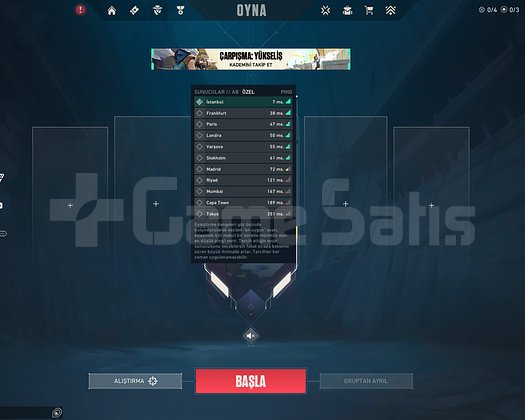 REKABETCİ GİRİLEBİLİR SMURFLUK BOŞ HESAP!