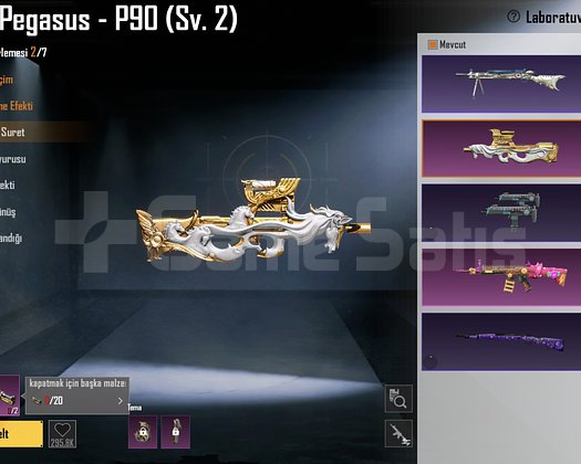 29 Destansı Altın Pegasus P90 2 Seviye UYGUNAAA