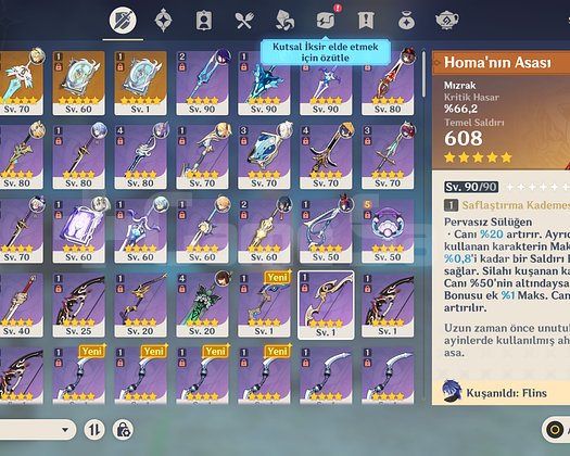 GENSHİN AR 57 BOMBOŞ HARİTALI BOL 5 YILDIZLI