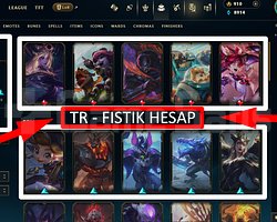 TR / 101 LVL + 52 SKİN + DERECESİZ + FISTIK !!!!