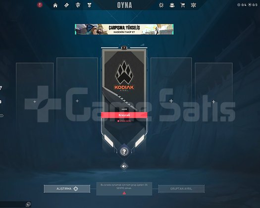 RANKED DAHA AÇILMAMIŞ ÖZEL HAREKAT KELEBEKLİ HESAP