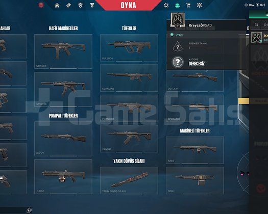 RANKED DAHA AÇILMAMIŞ ÖZEL HAREKAT KELEBEKLİ HESAP