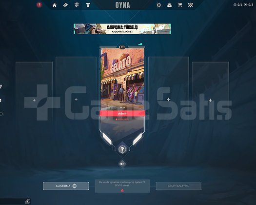 RANKED AÇIK SAYILIR YAĞMACI VANDALLI MAİNLİK HESAP