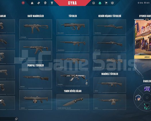 RANKED AÇIK SAYILIR YAĞMACI VANDALLI MAİNLİK HESAP