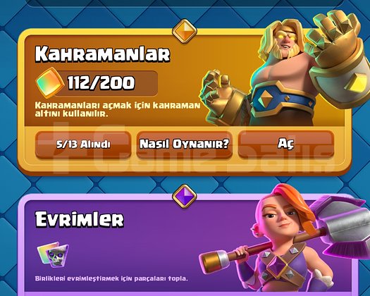 11700 kupa temiz clash Royale hesabı