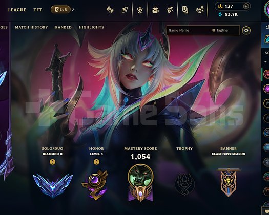 1000+lvl Bu sezon Master 180lp decayli Hesap