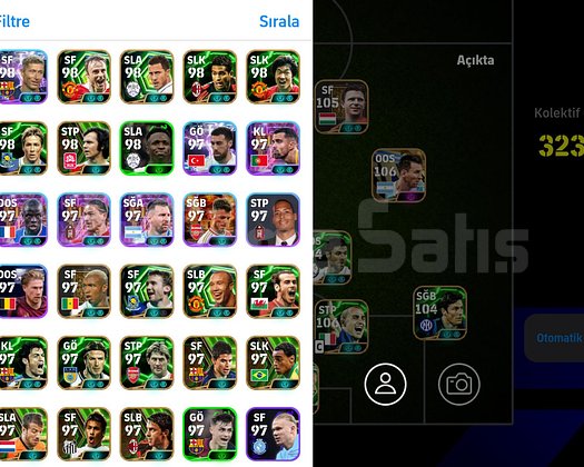 3240Kg Tek Bağ 107 Pepe & puskas 105 Vini & Modric