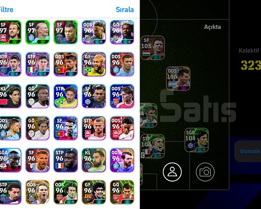 3240Kg Tek Bağ 107 Pepe & puskas 105 Vini & Modric