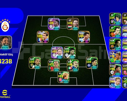 3240Kg Tek Bağ 107 Pepe & puskas 105 Vini & Modric