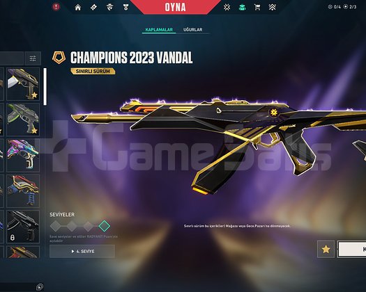+50 K VP HARCANMIŞ 82 SKİNLİ MAİNLİK HESAP