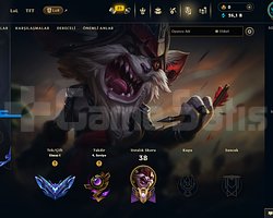 EUW DİAMOND 1 HANDMADE HESAP 60 WR