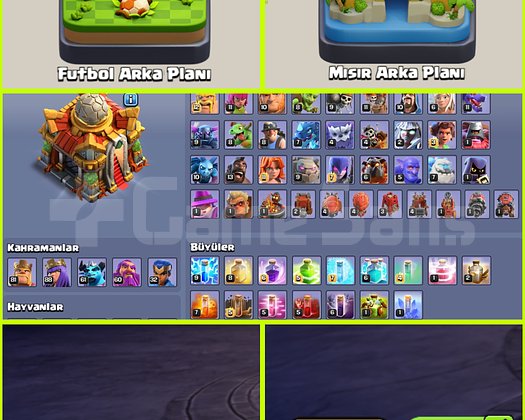 2 ARKAPLAN!! MAX SAVUNMA!! TH16 HESAP