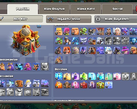 TH 16 MAX | 161 SEVİYE | SAĞLAM KÖY | ARKAPLANLI