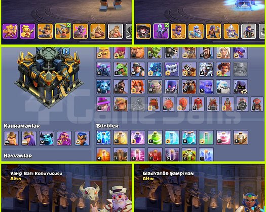 18 KOSTÜM!! İSİM DEĞİŞME!! TH17 MAX HESAP
