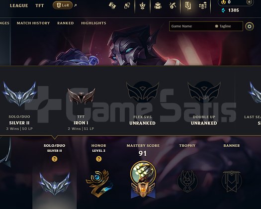 TR / 41 LVL + 9 SKİN + GÜMÜŞ 2 + EFSO !!