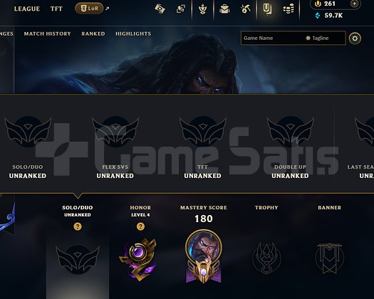 EUW / 185 LVL + 37 SKİN + DERECESİZ + FIRSAT !!