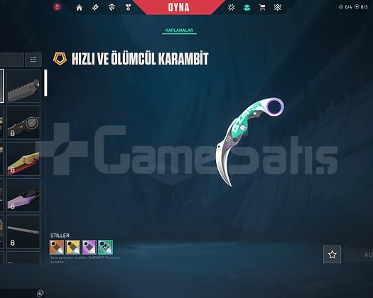 TR 73 LEVEL DOLULAR DOLUSU KARAMBİT MAİLLİ!!!