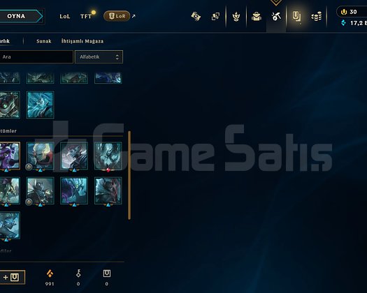 TR - GOLD2 - YERLEŞTİRMELERDE - 5 SKIN BOL GANIMET