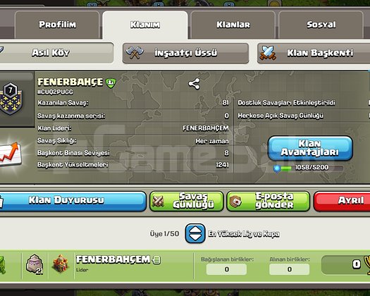 FENERBAHÇE KLAN  ACİL SATILIK