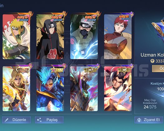 ITACHİ JUL MINATO GUS