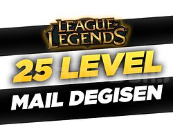 25 LEVEL - MAİL DEĞİŞEN | +14.000 SATIŞ