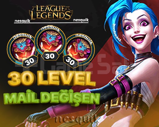 +30 LEVEL + UNRANKED + MAİL DEĞİŞEN + HESAPLAR!