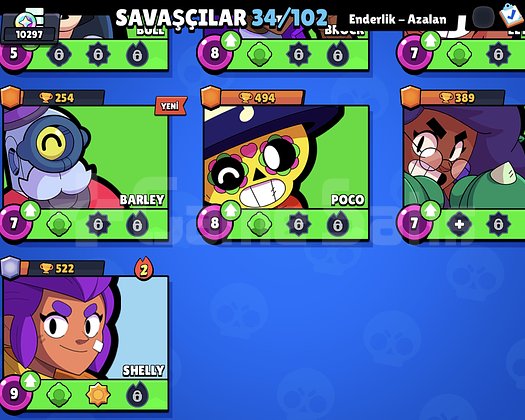 10K Kupa 34 karakterli hesap