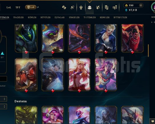 567 LEVEL / 80 SKİN / FUL HERO +MAİL +14K SATIŞ