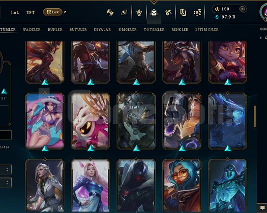 567 LEVEL / 80 SKİN / FUL HERO +MAİL +14K SATIŞ