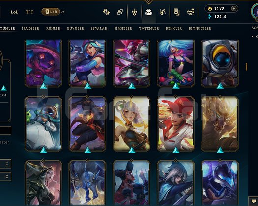 712 LEVEL / 238 SKİN / FUL HERO +MAİL +14K SATIŞ