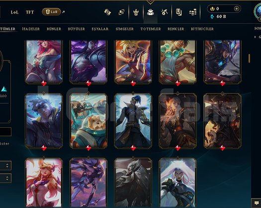 819 LEVEL / 204 SKİN / FUL HERO +MAİL +14K SATIŞ