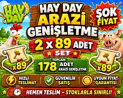 Arazi Genişletme 2X 89 Adet