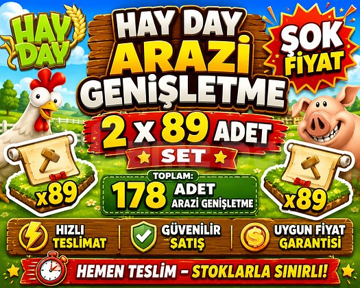 Arazi Genişletme 2X 89 Adet