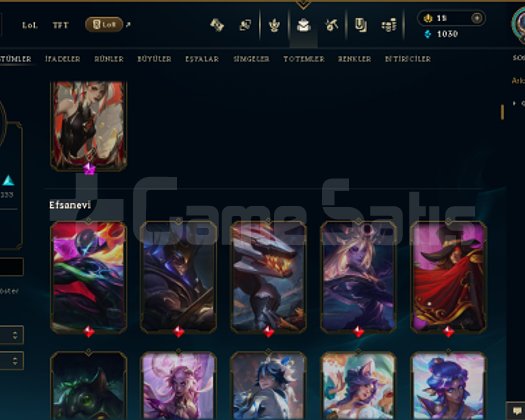 416 LEVEL / 259 SKİN / 151 HERO +MAİL +14K SATIŞ