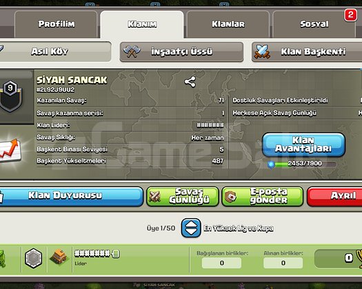 Siyah sancak bankent 5 lvl