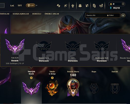 EUW MASTER 75 LP UDYR KOSTÜMLÜ