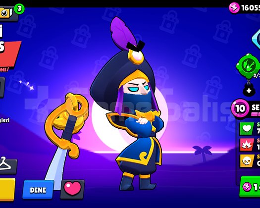 34 bin kupa Brawls stars hesap  emek hesabım