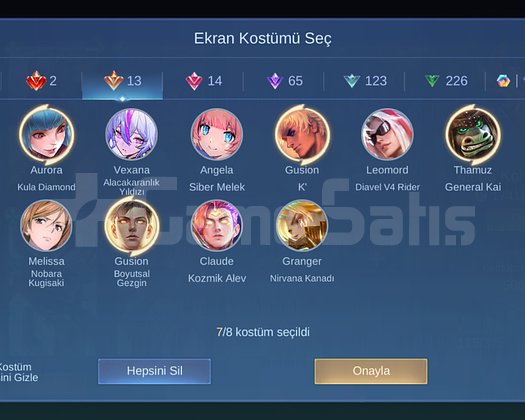 1600 maç 57 oranlı gus main hesap
