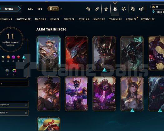 EUW ZÜMRÜT 3 HESAP