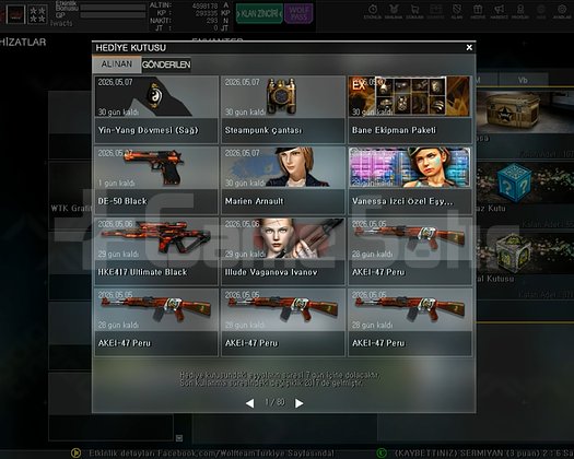 BOL SINIRSIZLI KARTLI BOL KUTULU 4 YILDIZ WOLFTEAM