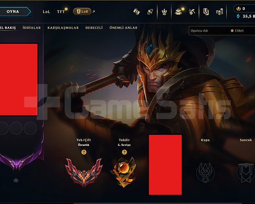 630-635 LP +31 LP 63 WR GRANDMASTER TEMİZ HESAP