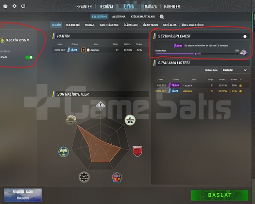4 SEZON MOR MADALYALI + 6 ENVANTER + PRİME |
